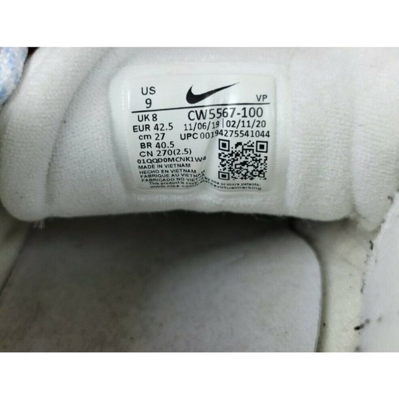 Nike Air Max 97‎ DIY Flare Mens Sneakers cw5567-100 US 9 - Picture 9 of 9